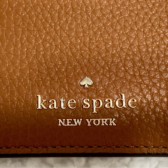KATE SPADE Leather Leila Small ID Card Holder Wristlet Wallet NWT - Picture 5 of 10